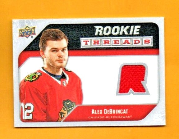 2021/22 Upper Deck Series 2 RT-AD Alex DeBrincat Rookie Threads Jersey Insert