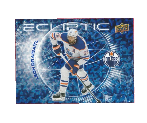 2023-24 Upper Deck Series 2 Ecliptic Sparkle   Leon Draisaitl #EC-18 -  Edmonton