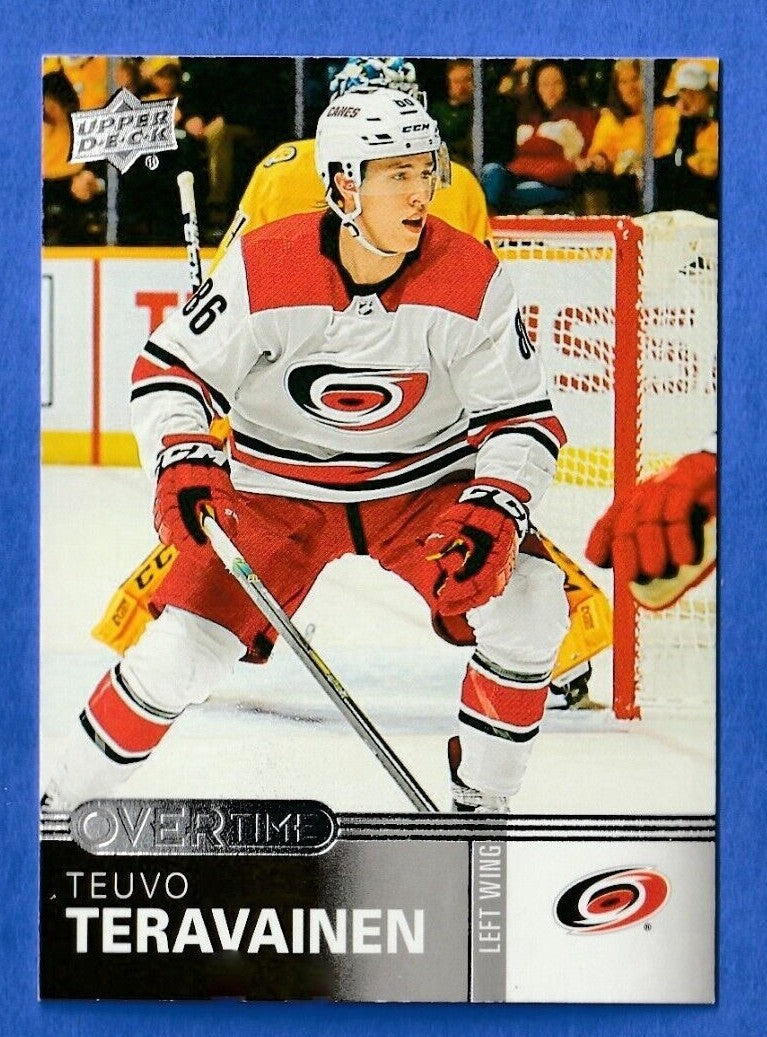 2019-20 Upper Deck UD Overtime "SILVER" Hockey   ''You Choose / Pick from list''