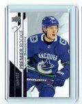 ADAM GAUDETTE 2018-19 Upper Deck Premier Rookie 134/299 Vancouver Canucks