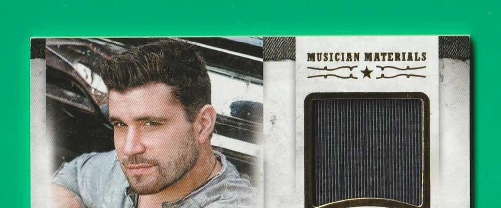 2014 Country Music -  Josh Gracin  -  Musician Materials -  GOLD  Relic #031/199