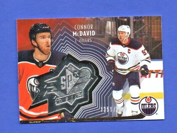 Connor McDavid  2021-22 UD Extended SPxFinite Radiance Silver #SF-19   1351/2999