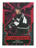 2020-21 UD Upper Deck SERIES 2 Mikey Anderson RED FLUORESCENCE  F-39 Kings