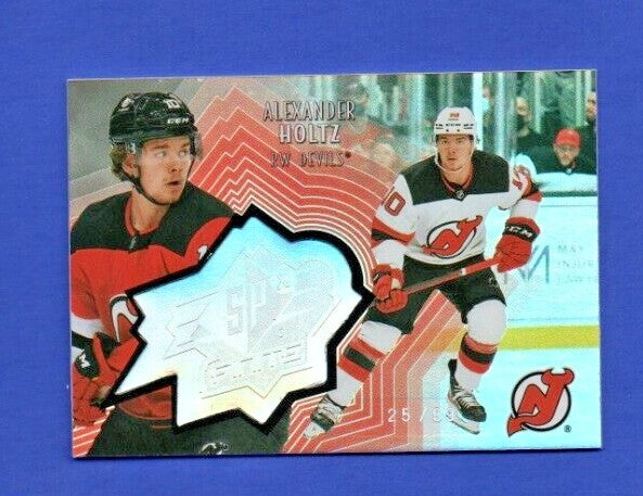 Alexander Holtz 2021-22 UD Extended  SPx Finite SPECTRUM  25/99 Card #SF-30