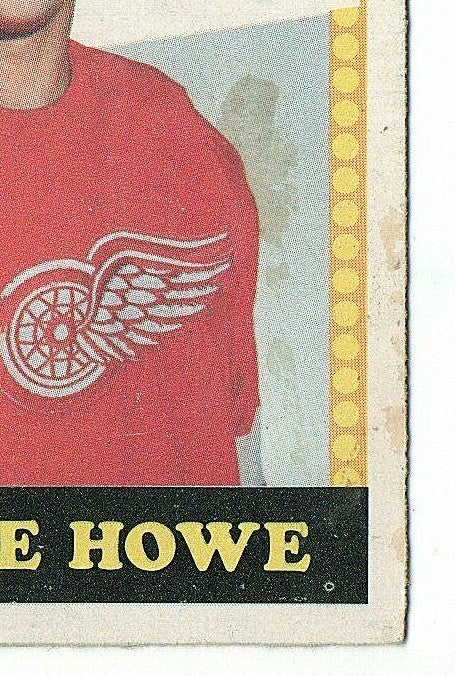 1969-70 O-PEE-CHEE  GORDIE HOWE - MR. HOCKEY DETROIT RED WINGS #193-A NNO ERROR