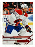 2020-21 UD Overtime Wave 2 Base Red #100 Ryan Poehling 99/99 Montreal Canadiens