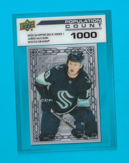 2023-24 Upper Deck Series 1  -  #PC-15    Jared McCann   - Population Count 1000