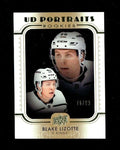 2019-20 Upper Deck Series 2 Blake Lizotte Gold Rookie Portraits 76/99 Kings P-98