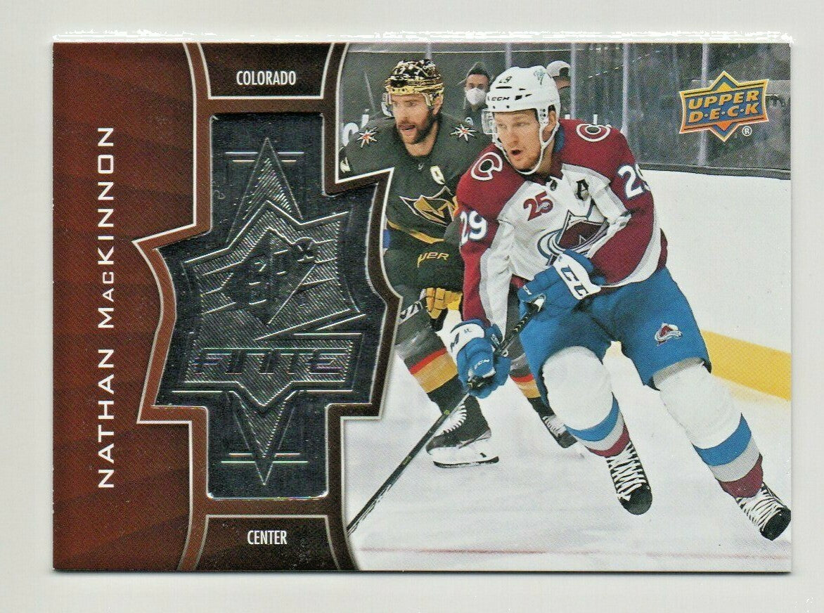 Nathan MacKinnon 2020-21 Upper Deck Extended Series SPx FINITE #SF-8 AVALANCHE 