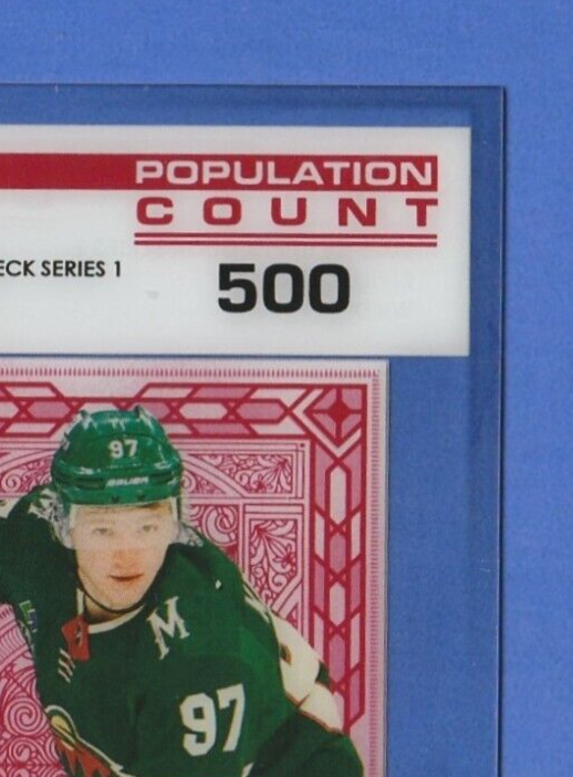 2023-24 UD Population Count 500  -  Kirill Kaprizov  -  Minnesota Wild   #PC-1