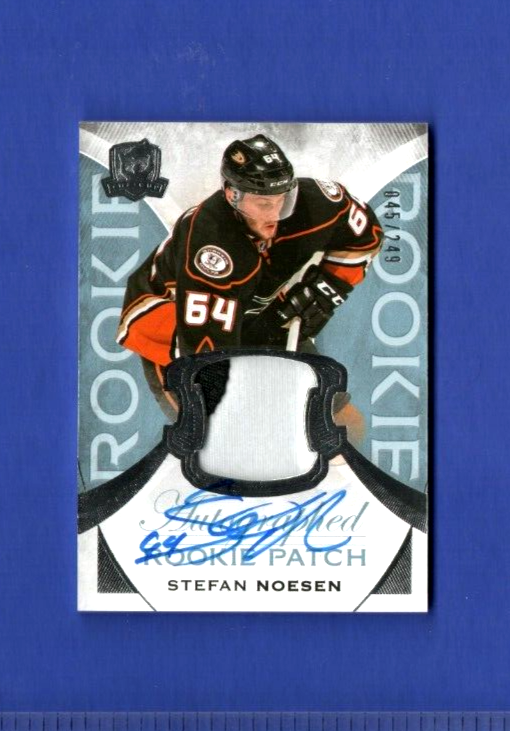 2015-16 The Cup #146 Stefan Noesen  RC PATCH  - AUTO  - 045/249 -  Anaheim Ducks
