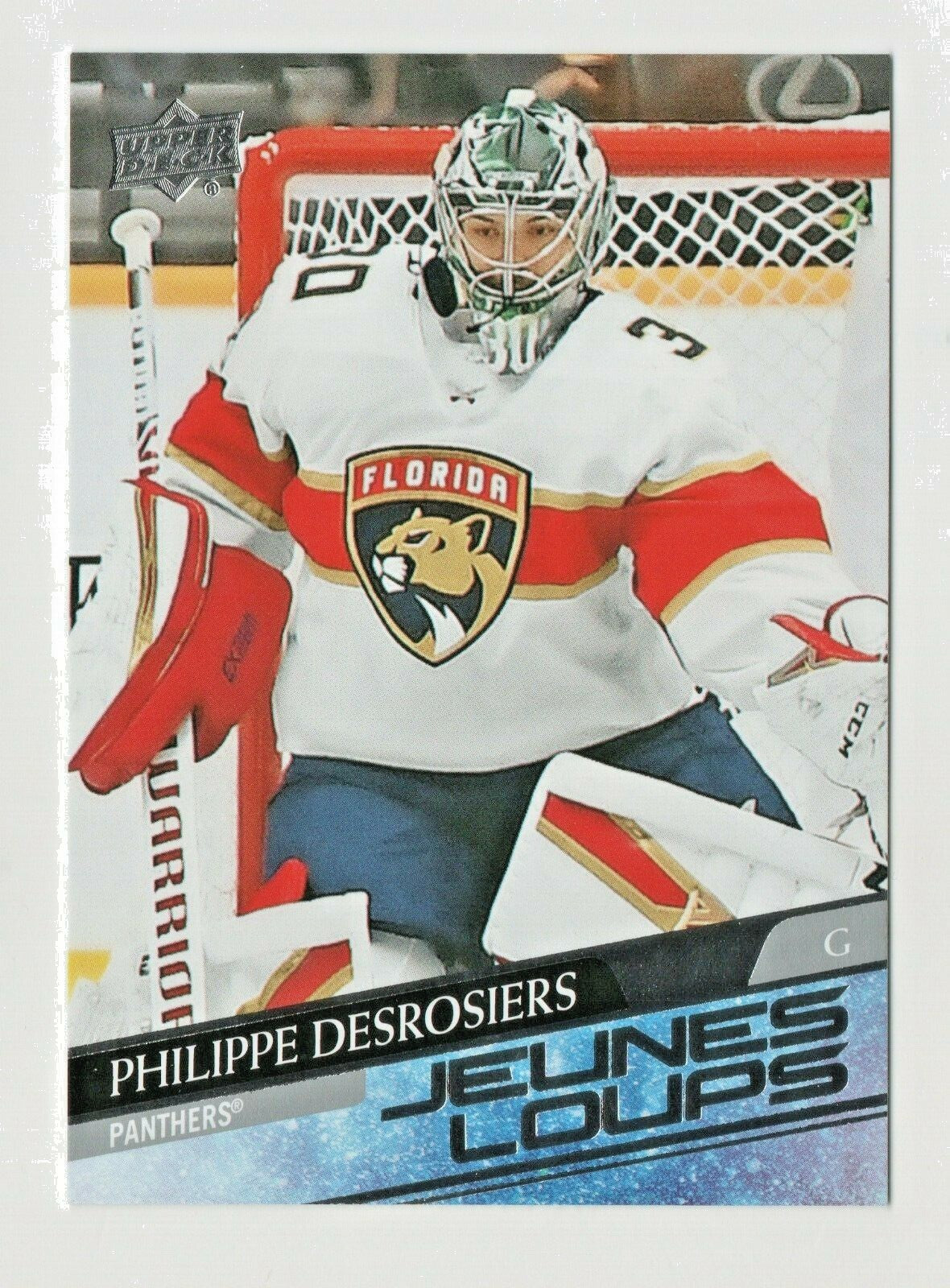 2020-21 Upper Deck Series 2 PHILIPPE DESROSIERS Jeunes Loups Rookie #465 Florida