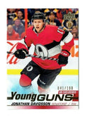 2019-20 UPPER-DECK YOUNG GUNS UD EXCLUSIVES JONATHAN DAVIDSSON #479 -  041/100