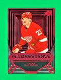 2021-22 UD Series 2 Hockey  Lucas Raymond   Fluorescence RED   FL-4 Red Wings
