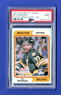 1992 SCD Multi-Sport Pocket Price Guide #37 RAY BOURQUE  PSA  Mint 9 Bruins HOF