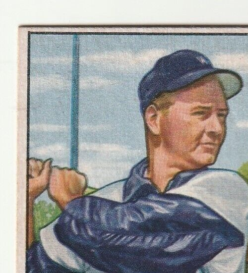 1951 Bowman  -  Sherry Robertson    -  Wasington Senators  #95   EX- EX+