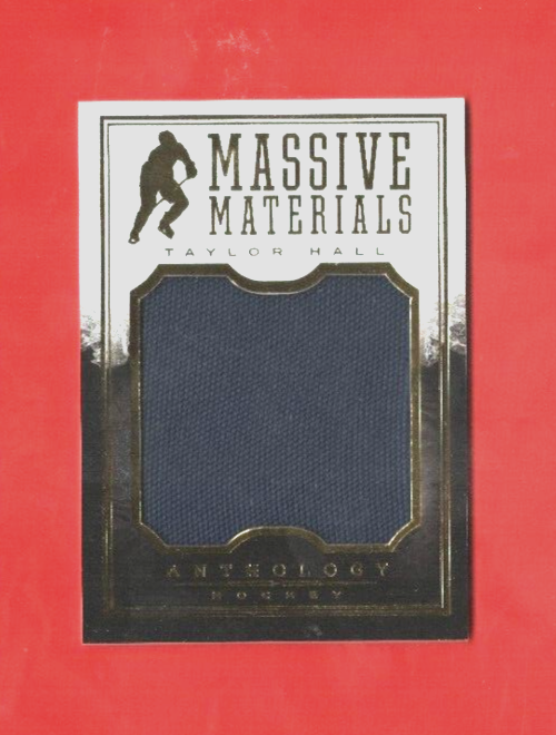 2015-16 Panini Anthology Massive Materials 084/115 Taylor Hall #MM-10 - Edmonton