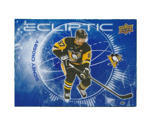 2023-24 Upper Deck Series 2  Ecliptic Ec-6 - Sidney Crosby - Pittsburgh Penguins
