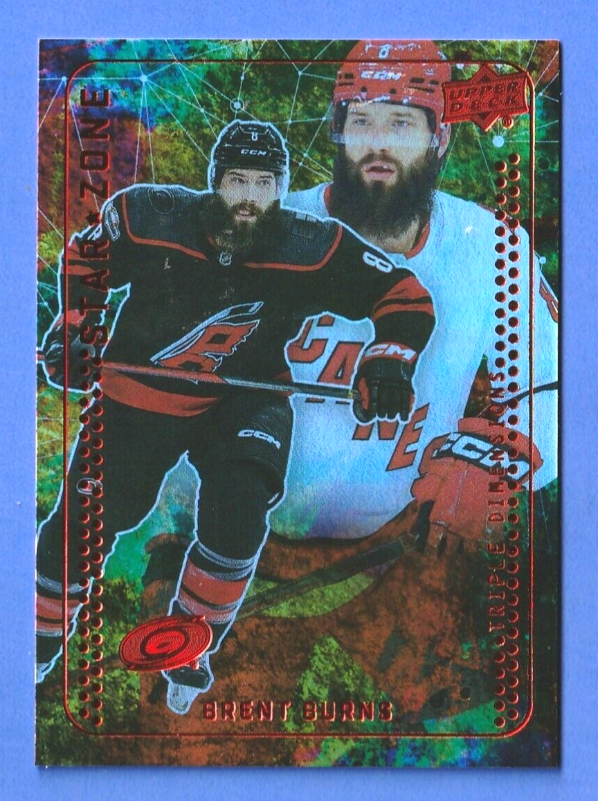2023-24 Upper Deck Series 1 Brent Burns Star Zone Red #SZ-17