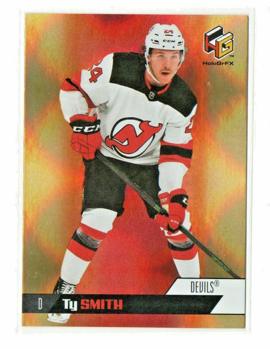 TY SMITH - 2020/21 UPPER DECK EXTENDED SERIES HoloGrFx GOLD ROOKIE SP HG-14