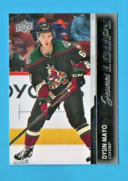 Dysin Mayo 2021-22 Upper Deck Series 2  French Young Guns JEUNES LOUPS #479