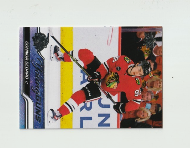 2023-24 Upper Deck Series 2 Connor Bedard #451 Young Guns RC  Chicago Blackhawks