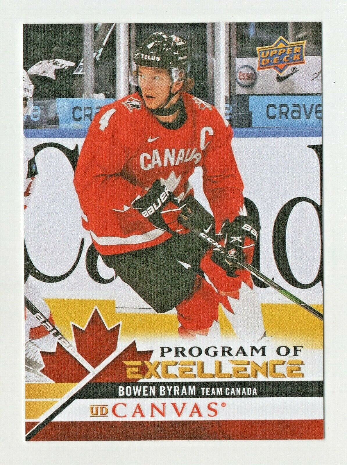 2020-21 UD Series 2 Canvas Program Of Excellence BOWEN BYRAM - Canada C259