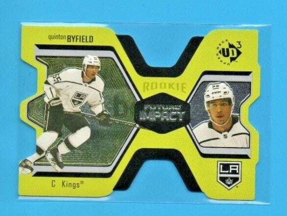 Quinton Byfield 2021-22 Upper Deck Extended UD3-45 Future Impact  RC #0048/1000