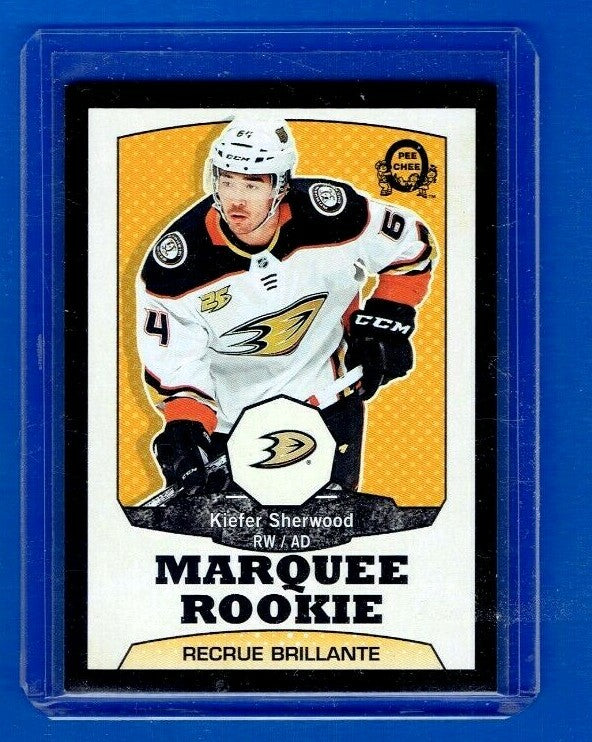 2018-19 Upper Deck Series 2 OPC RC -  BLACK BORDER -  KIEFER SHERWOOD 053/100 SP