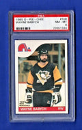 1985-86 OPC O-Pee-Chee #108 Wayne Babych PSA NM-MT 8  -  Pittsburgh Penguins