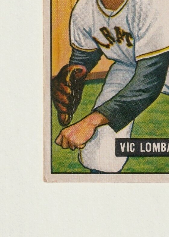 1951 Bowman #204   -   Vic Lombardi  -  Rookie  -  Pittsburgh Pirates