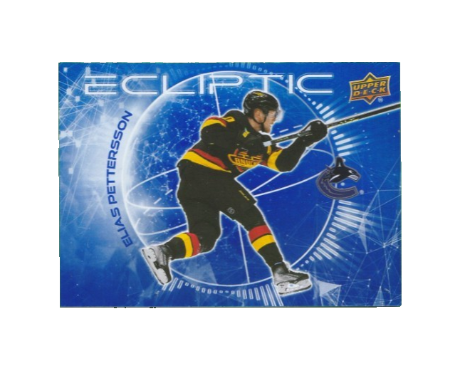 2023-24  Upper Deck Series 2  Ecliptic Ec-3 - Elias Pettersson Vancouver Canucks