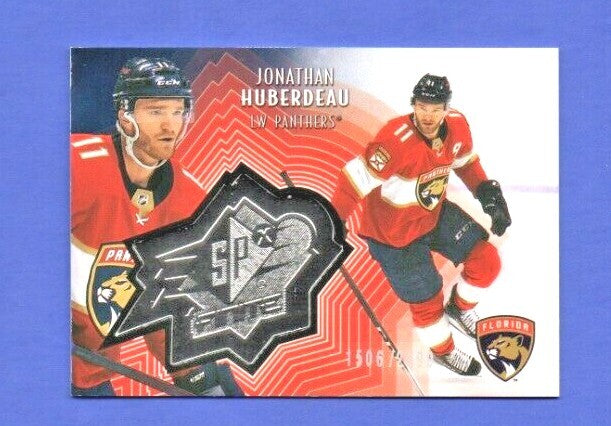 Jonathan Huberdeau   2021-22 UD Ext. SPxFinite Radiance Silver #SF-21  0711/2999