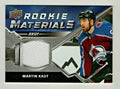 2020-21 UPPER DECK SERIES 2 RC MATERIALS  -- MARTIN KAUT  --  Avalanche -- RM-MK