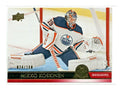 2020-21 UD Series 1 FRENCH Exclusives #72 MIKKO KOSKINEN Edmonton Oilers 024/100