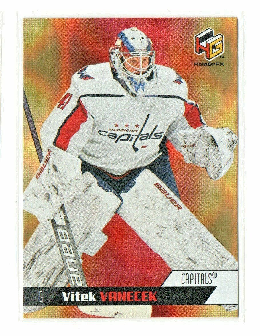  VITEK VANECEK - 2020/21 UPPER DECK EXTENDED SERIES HoloGrFx GOLD ROOKIE SP HG-7