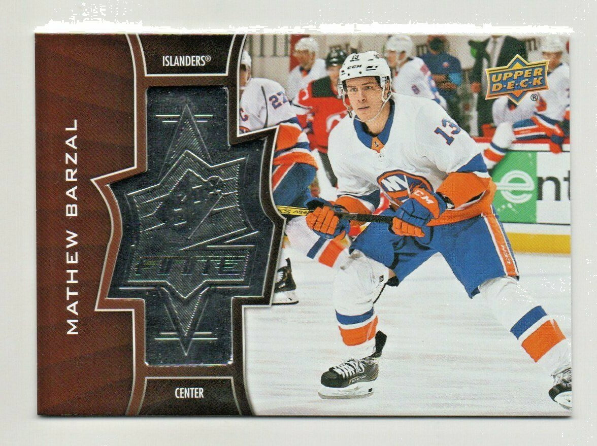 Mathew Barzal SF-19 - 2020-21 Extended Series - SPx Finite - 1527/2999 Islanders