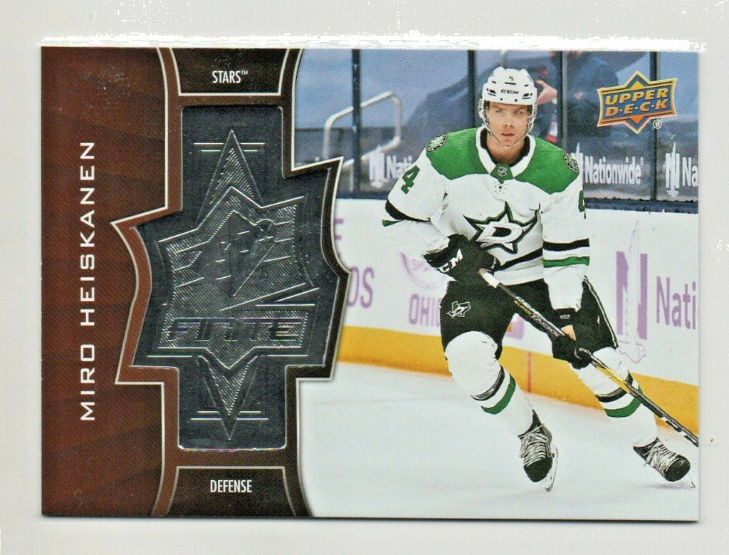 2020-21 UD Extended Miro Heiskanen RADIANCE SPx Finite #SF-10 1229/2999 - Dallas