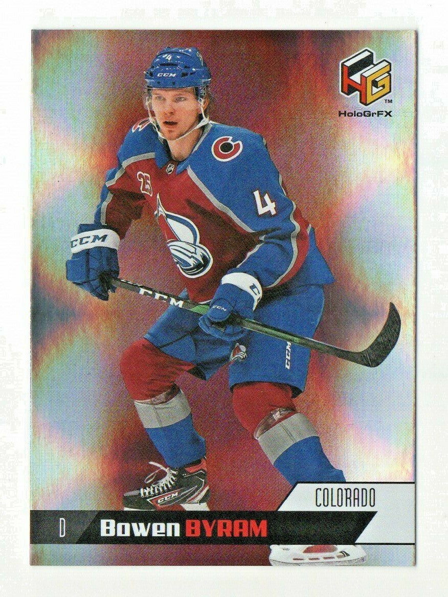 2020-21 UPPER DECK EXTENDED BOWEN BYRAM HOLO GRFX SILVER