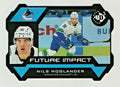 2020-21 Upper Deck Extended UD3 Future Impact Nils Hoglander 0594/1000 Die Cut