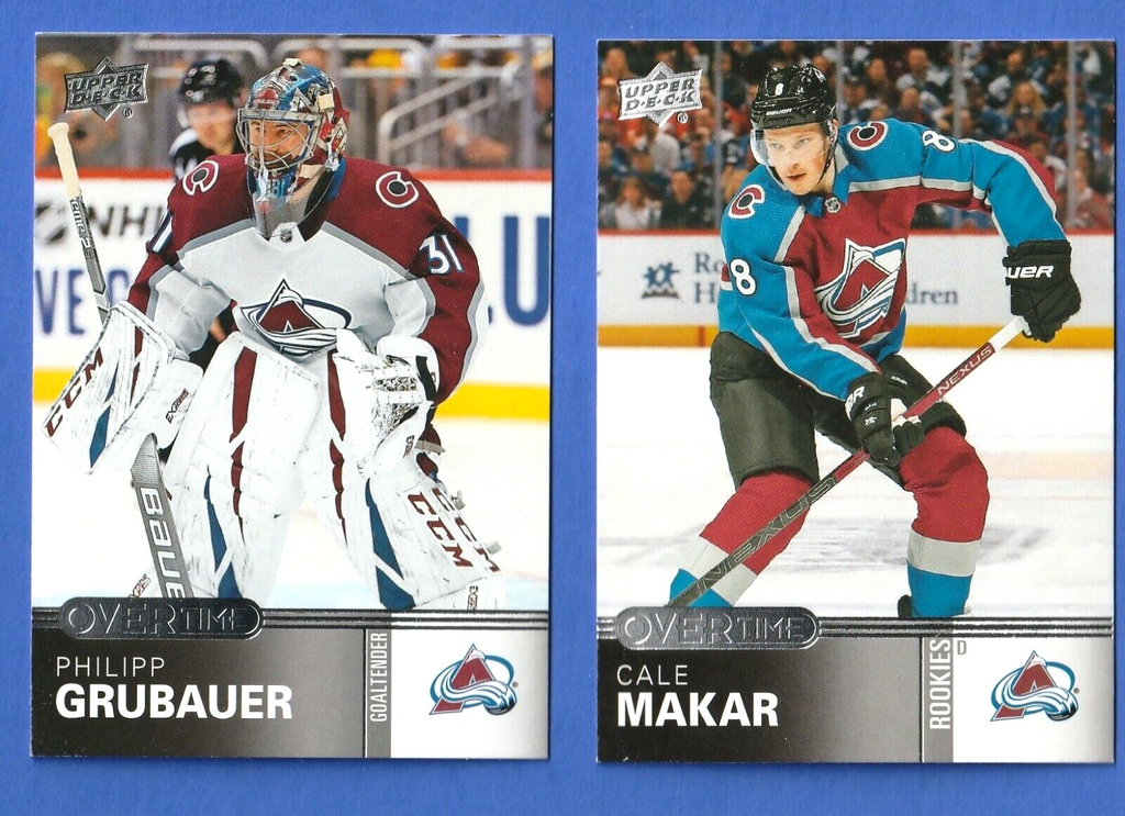 2019-20 Upper Deck UD Overtime "SILVER" Hockey   ''You Choose / Pick from list''