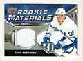 Egor Korshkov 2020-21 Upper Deck Series 2 Rookie Materials #RM-EK - Maple Leafs 