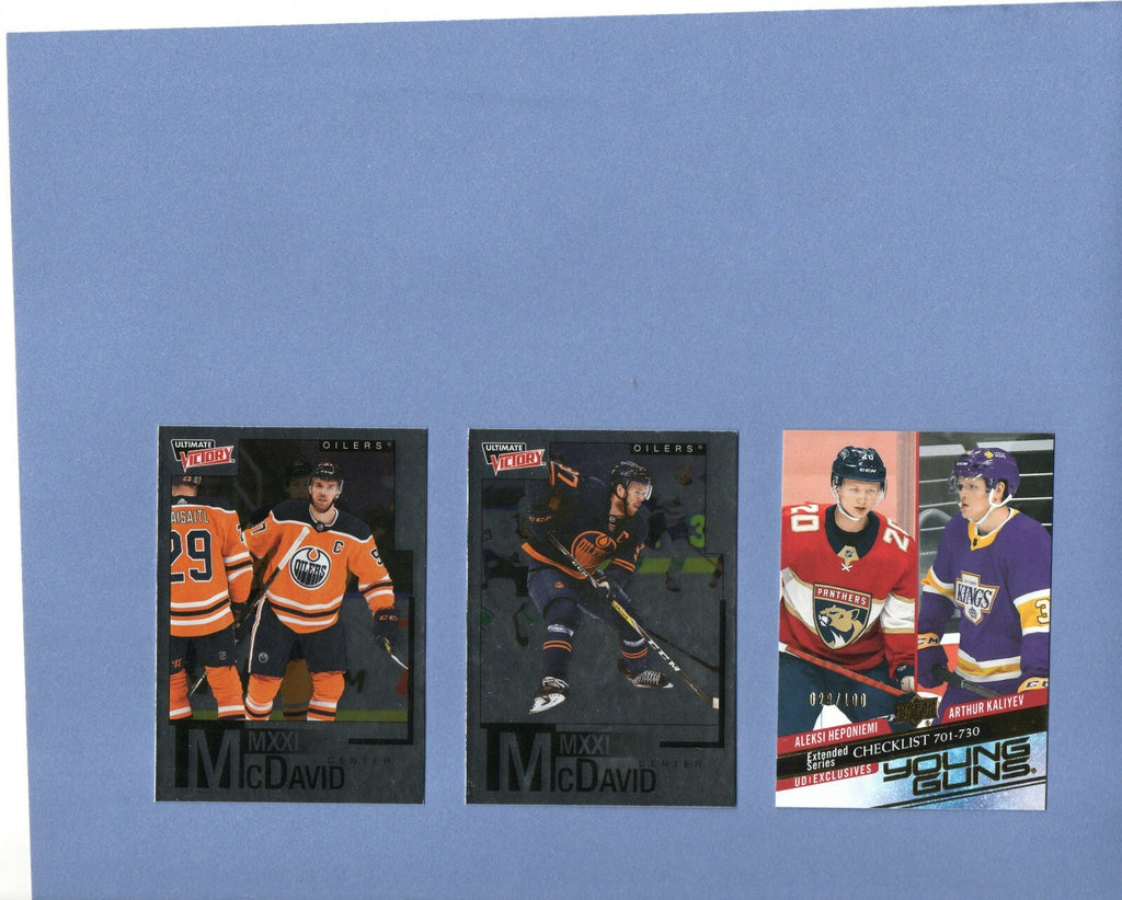 2020-21 Upper Deck Extended Series Ultimate Victory MXXI Connor Mcdavid --U-PICK