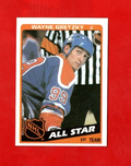 1984-85 Topps Wayne Gretzky All-Star 1st Team #154 Edmonton Oilers