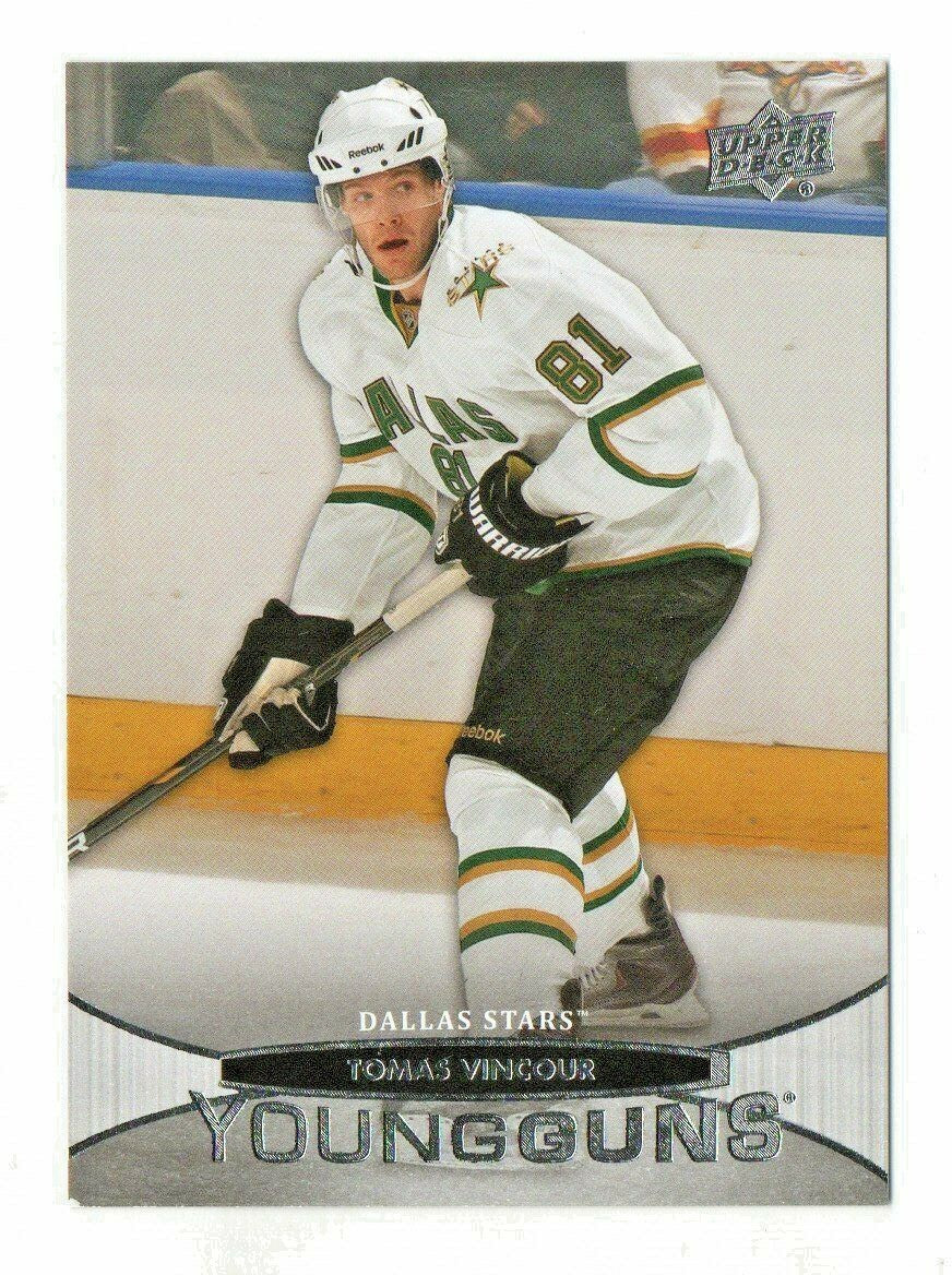 2011-12 Upper Deck Young Guns  #213  -  Tomas Vincour #2  -  Dallas Stars
