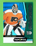 2018-19 UD Synergy Carter Hart Philadelphia Flyers Rookie Blue Parallel 209/399