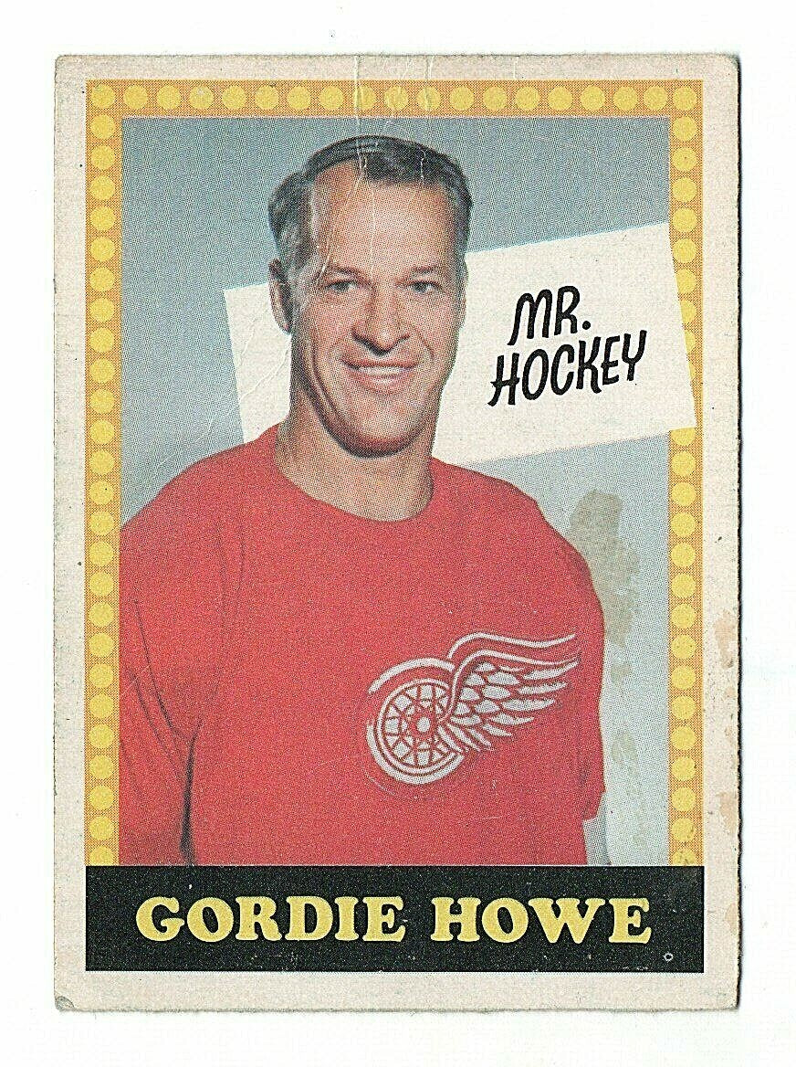 1969-70 O-PEE-CHEE  GORDIE HOWE - MR. HOCKEY DETROIT RED WINGS #193-A NNO ERROR
