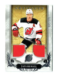 2018-19 UPPER DECK ARTIFACTS TAYLOR HALL  DUAL JERSEY  062/125 New Jersey Devils