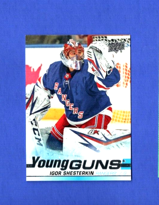 2019-20 UD Young Guns  #528 Igor Shesterkin YG RC Rookie  New York Rangers