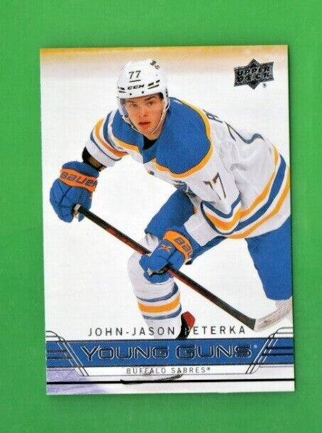 2021-22 Upper Deck Extended 2006-07 Retro Young Guns John-Jason Peterka #T-81